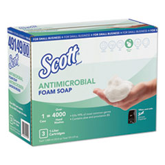 Scott® Control Antimicrobial Foam Skin Cleanser, Unscented, 1,000 mL Refill, 3/Carton