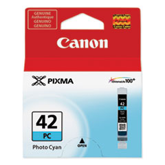Canon® 6388B002 (CLI-42) ChromaLife100+ Ink, Photo Cyan