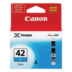 Canon® 6385B002 (CLI-42) ChromaLife100+ Ink, Cyan
