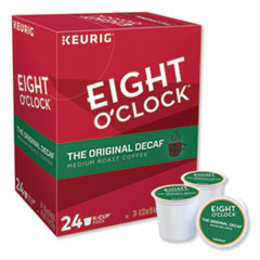 Eight O'Clock Original Decaf Coffee K-Cups, 24/Box