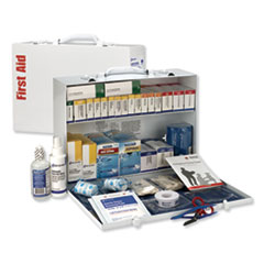 First Aid Only™ ANSI 2015 Class B+ Type I and II Industrial First Aid Kit for 75 People, 446 Pieces, Metal Case
