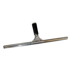 Impact® Stainless Steel Window Squeegee, 18" Wide Blade, 3" Handle