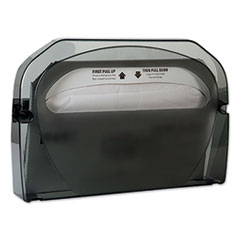 Tork® Toilet Seat Cover Dispenser, 16 x 3.13 x 11.5, Smoke, 12/Carton