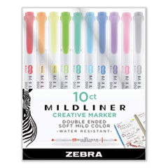 Zebra® Mildliner Double Ended Highlighter