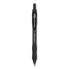 Paper Mate® Profile Ballpoint Pen, Retractable, Medium 1 mm, Black Ink, Translucent Black Barrel, 36/Pack