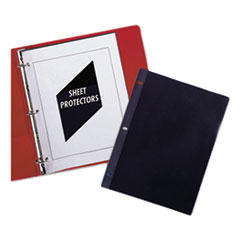 Traditional Polypropylene Sheet Protectors, Standard Weight, 11 x 8.5, 100/Box