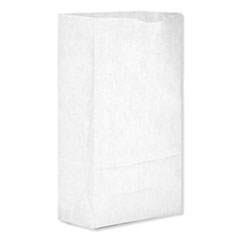 Stock Your Home 6 Lb White Paper Bags (200 Count) - Eco Friendly White