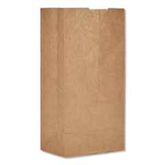General Grocery Paper Bags, 30 lb Capacity, #4, 5" x 3.33" x 9.75", Kraft, 500 Bags