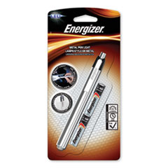 Energizer® LED Pen Light, 2 AAA Batteries (Included), Silver/Black