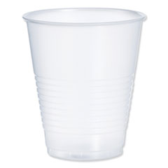 Dart® High-Impact Polystyrene Squat Cold Cups, 12 oz, Translucent, 50 Cups/Sleeve, 20 Sleeves/Carton