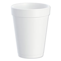 Dart® Foam Drink Cups, 14 oz, White, 1,000/Carton