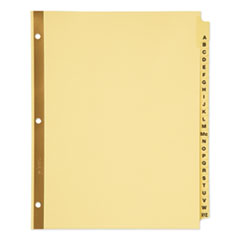 Avery® Preprinted Laminated Tab Dividers w/Gold Reinforced Binding Edge, 25-Tab, Letter