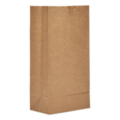 General Grocery Paper Bags, 35 lbs Capacity, #8, 6.13"w x 4.17"d x 12.44"h, Kraft, 2,000 Bags
