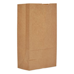 General Grocery Paper Bags, #12, 7.06" x 4.5" x 13.75", Kraft, 500 Bags
