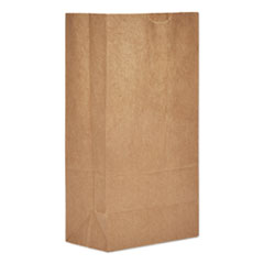 General Grocery Paper Bags, 50 lb Capacity, #5, 5.25" x 3.44" x 10.94", Kraft, 500 Bags
