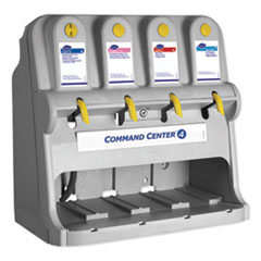 Diversey™ Command Center Dispensing System, 4 Button Dispenser, 27.5 x 17 x 27.5, Gray