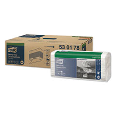 Tork® Heavy-Duty Cleaning Cloth, 14 x 16.9, White, 750/Carton