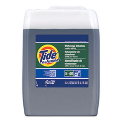 Tide® Professional™ Whiteness Enhancer Laundry Additive, 5 gal, Closed-Loop Container