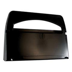Impact® Toilet Seat Cover Dispenser, 16.4 x 3.05 x 11.9, Black, 2/Carton