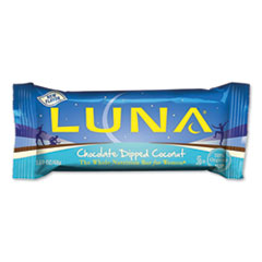 LUNA® Bar Whole Nutrition Bar, Chocolate Coconut, 1.69 oz Bar, 15 Bars/Box