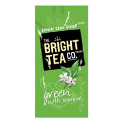 The Bright Tea Co. Tea Freshpack Pods, Green with Jasmine, 0.03 oz, 100/Carton