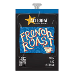 ALTERRA® Coffee Freshpack Pods, French Roast, Dark Roast, 0.32 oz, 100/Carton
