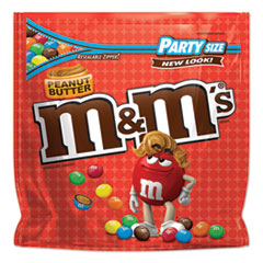 M & M's® Chocolate Candies, Peanut Butter, 38 oz Resealable Bag