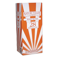 Nature Valley® Granola Bars, Crunchy Peanut Butter, 1.5 oz Pouch, 28/Box