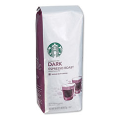 Starbucks® Whole Bean Coffee, Dark Espresso Roast, 16 oz Bag