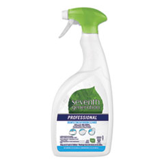 Seventh Generation® Professional Disinfecting Bathroom Cleaner, Lemongrass Citrus, 32 oz Spray Bottle, 8/Carton