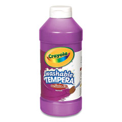 Crayola® Artista II Washable Tempera Paint, Violet, 16 oz Bottle