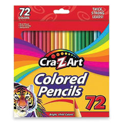 Cra-Z-Art® Colored Pencils, 72 Assorted Lead and Barrel Colors, 72/Box