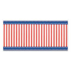 Pacon® Corobuff Corrugated Paper Roll, 48" x 25 ft, Stars and Stripes