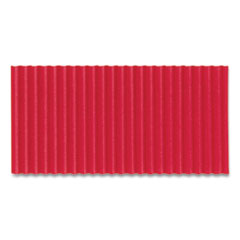 Pacon® Corobuff Corrugated Paper Roll, 48" x 25 ft, Flame Red