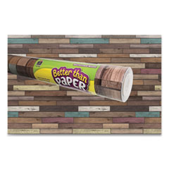 Teacher Created Resources Better Than Paper Bulletin Board Roll, 4 ft x 12 ft, Reclaimed Wood