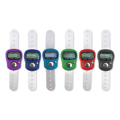 Zorbitz Fidget Counter, Assorted Colors, Ages 5 and Up, 6/Pack