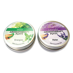 Zorbitz Aromatherapy Fidget Putty, Relaxing Lavender-Infused Purple and Energizing Mint-Infused Green, 2/Pack