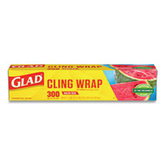 glad cling wrap clear plastic