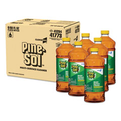 Pine-Sol® Multi-Surface Cleaner Disinfectant, Pine, 60oz Bottle, 6 Bottles/Carton