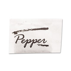 Diamond Crystal Pepper Packets, 0.1 grams, 3,000/Carton