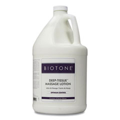 Biotone® Deep Tissue Massage Lotion, 1 gal Bottle, Unscented