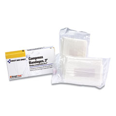 First Aid Only™ Compress Bandages, 3 x 2, 2/Box