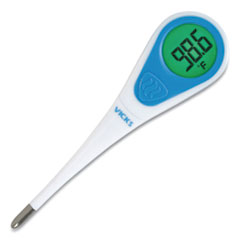 Vicks® SpeedRead Digital Thermometer with Fever InSight, White/Blue