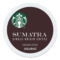 Starbucks® Sumatra Coffee K-Cups, Sumatran, K-Cup, 96/Box