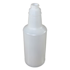 Impact® Plastic Bottles with Graduations, 32 oz, Clear, 12/Carton