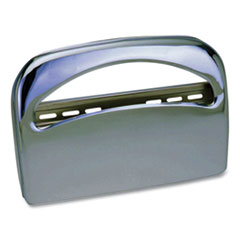 Impact® Metal 1/2 Fold Toilet Seat Cover Dispenser