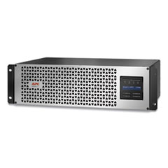 APC® SMTL1500RM3UC Smart-UPS Li-Ion Rackmount Battery Backup System, 6 Outlets, 1,500 VA, 680 J