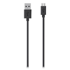 Belkin® MIXIT Micro USB ChargeSync Cable, 4 ft, Black