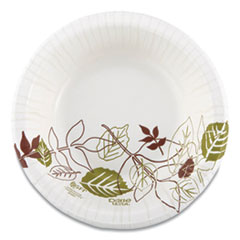 Pathways w/Soak Proof Shield Heavyweight Paper Bowls, 12oz, Green/Burg, 500/Ct