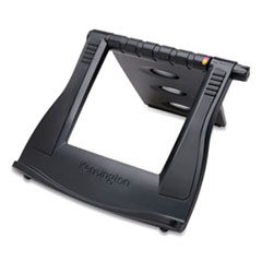 Kensington® SmartFit Easy Riser Laptop Cooling Stand, 11.1" x 1.6" x 12", Black